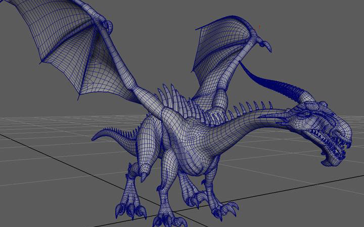学习恐龙3D动画效果图